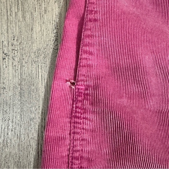 Vtg Gap 2004 Corduroy Pink Mini Skirt Button Front Sz 4 Y2K Preppy Spring School - Picture 12 of 12
